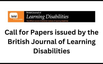Call for Papers issued by the British Journal of Learning Disabilities